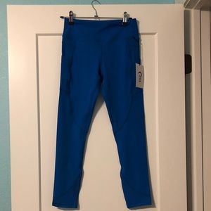 Royal Blue Pocket Light n Tight Mid-Rise 7/8 24"